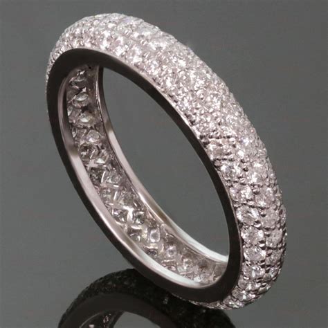 cartier men's diamond wedding bands|cartier platinum wedding band.